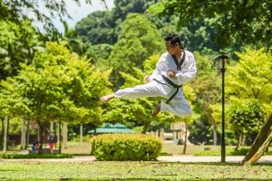Le kung-fu un sport basé sur autodéfense