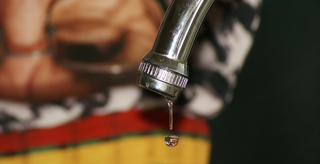 fuite d'eau sur un robinet